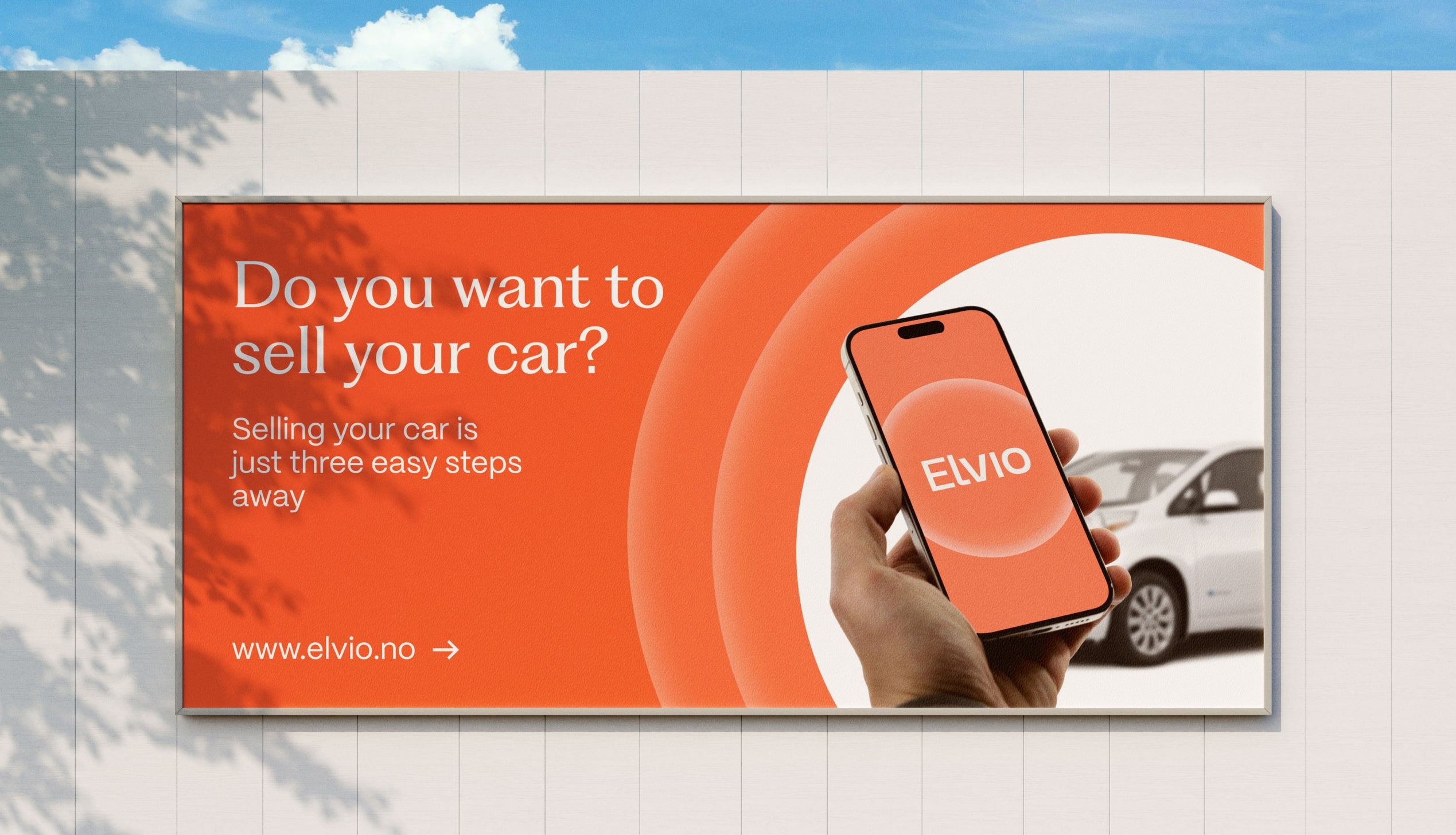 Elvio website design