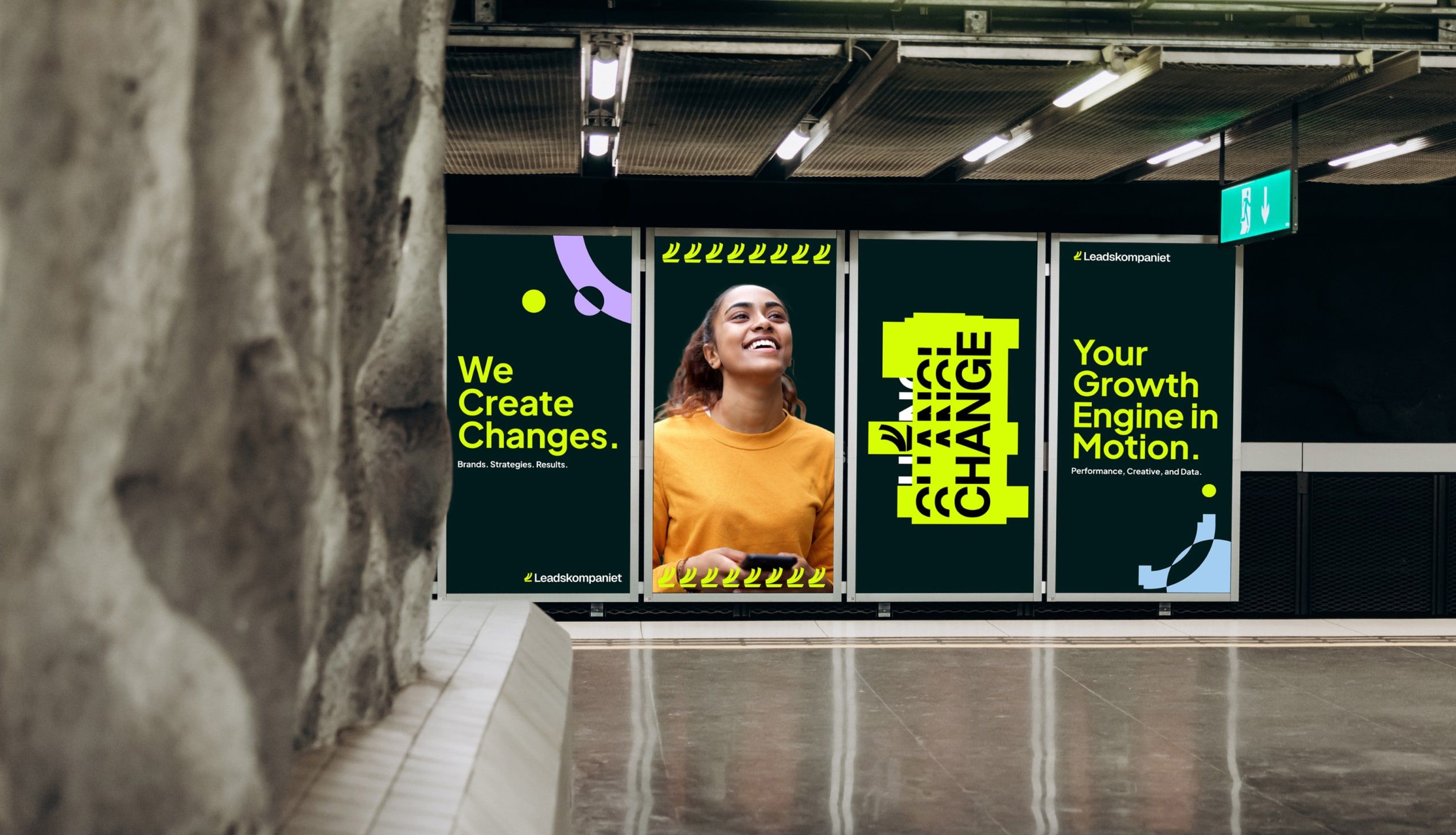 Leadskompaniet website design