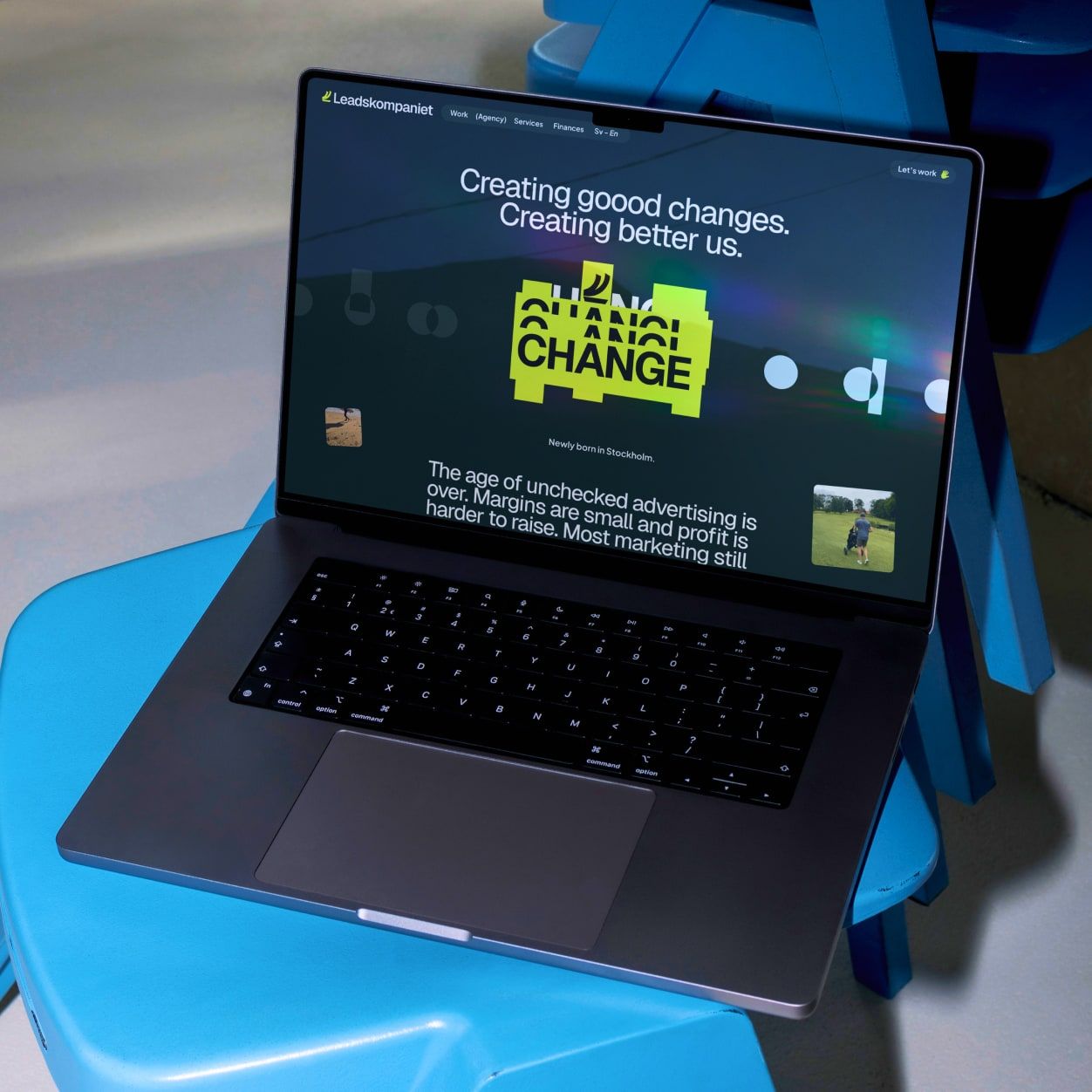 Leadskompaniet website design