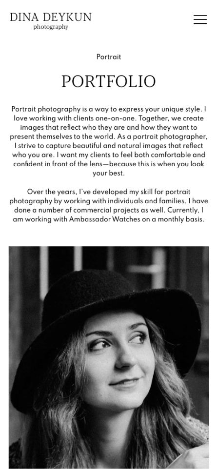 dina deykun story page