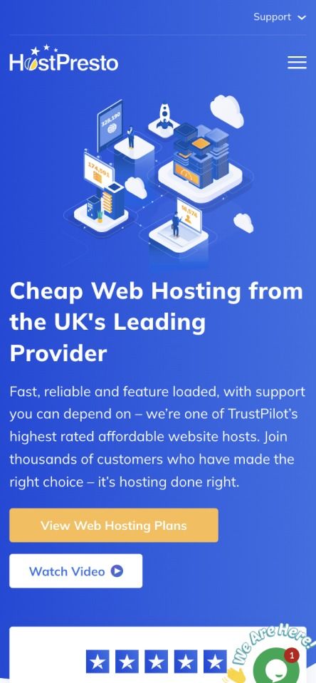 hostpresto story page
