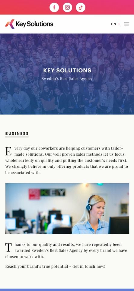 keysolutions story page