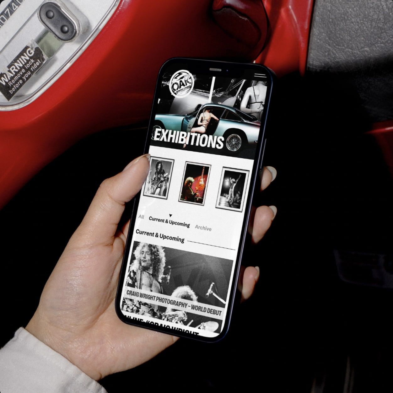 Oakisland website design