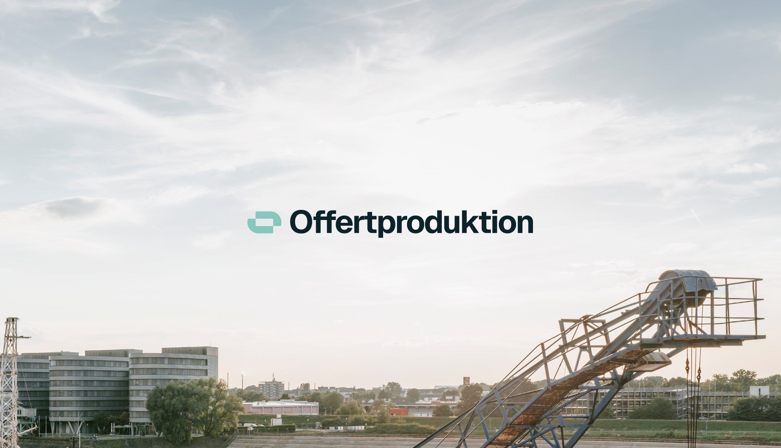 Offertproduktion website design