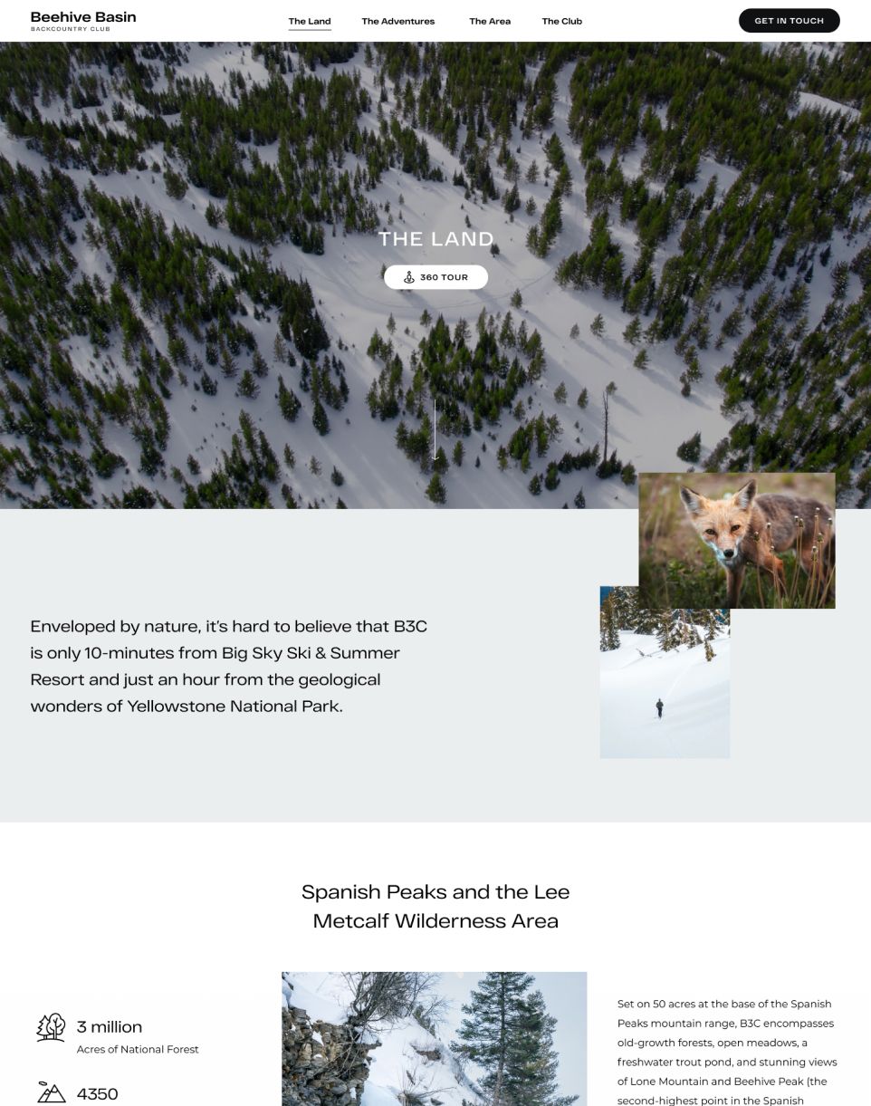 beehive-basin story page