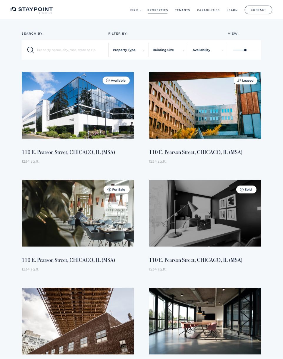 staypoint story page