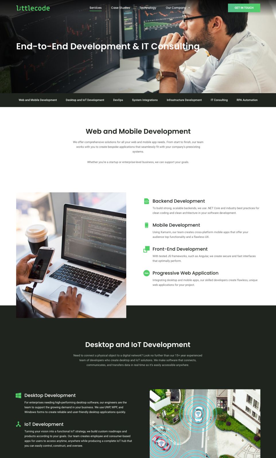 littlecode story page