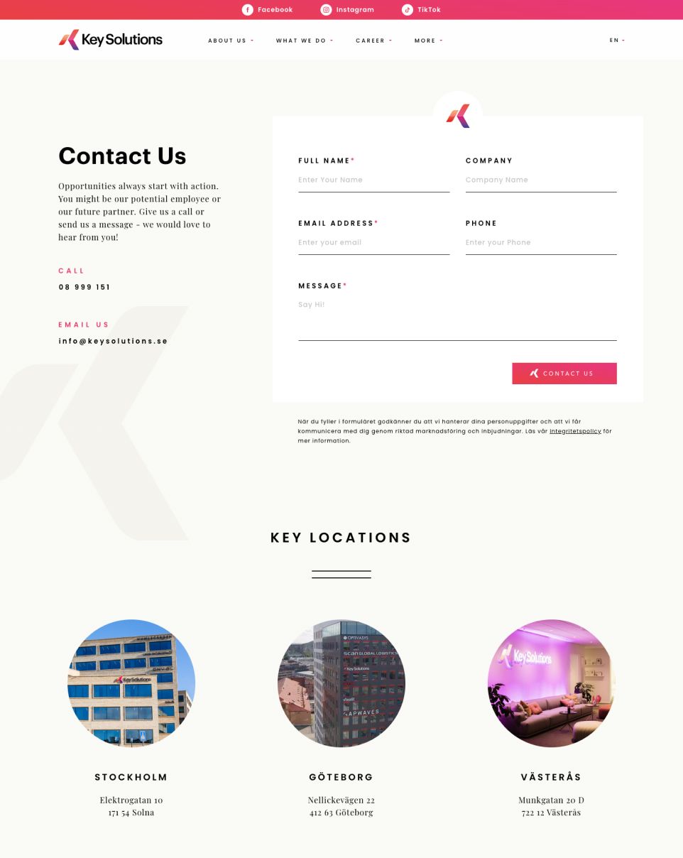 keysolutions story page