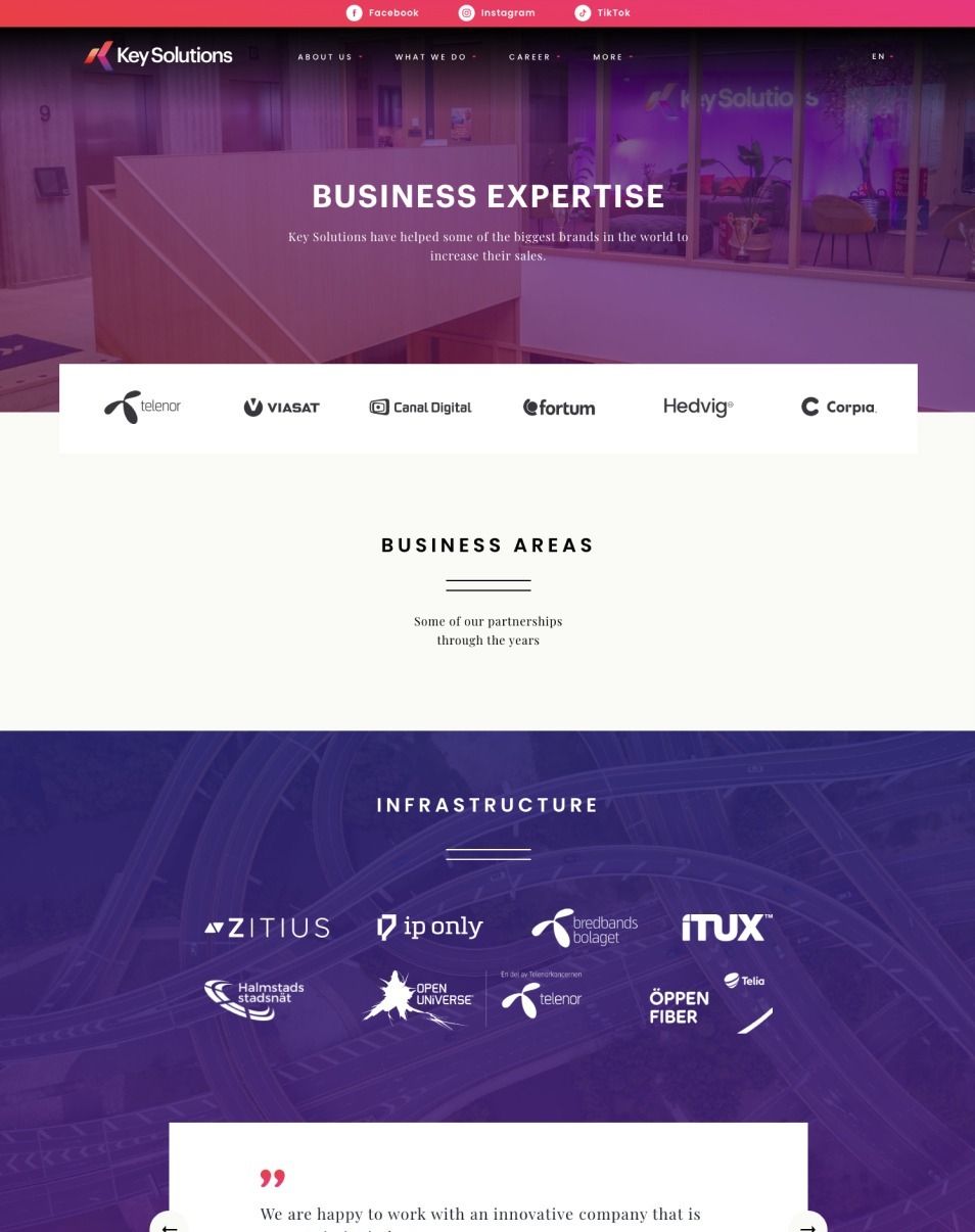 keysolutions story page