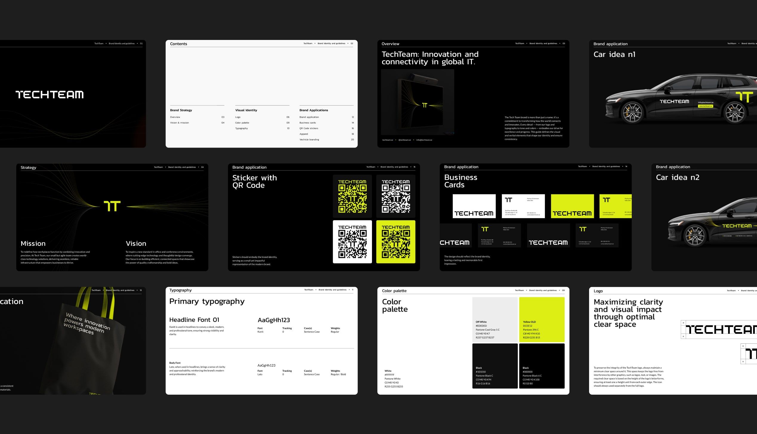 TechTeam website design