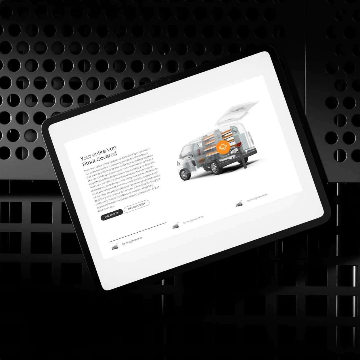 VQuip website design