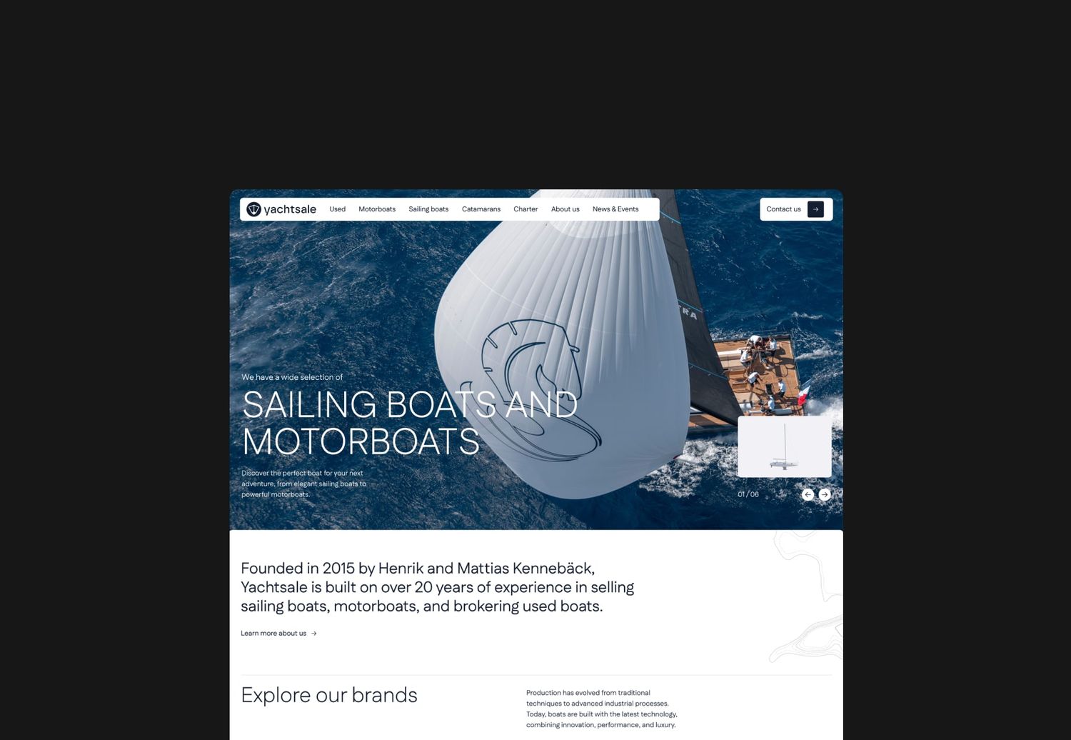 Yachtsale AB Screenshot